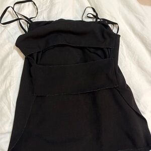 Zara backless ribbed top